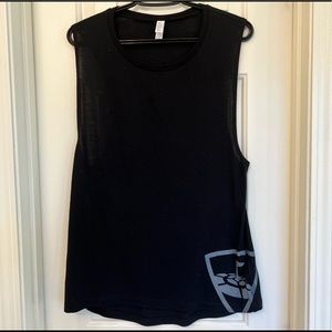 Topgolf Las Vegas Bella Canvas Women’s XL muscle tank top lightweight new black